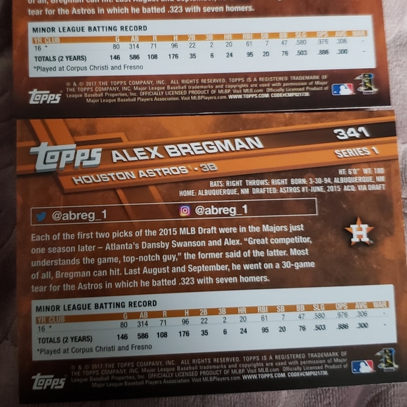 Alex bregman RC - Picture 5 of 5